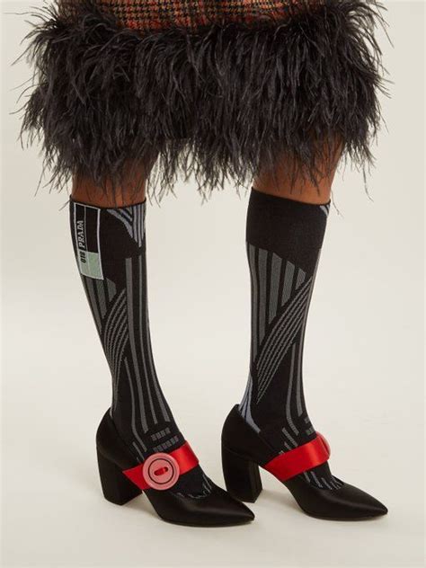 prada socks buy online|prada knee high socks.